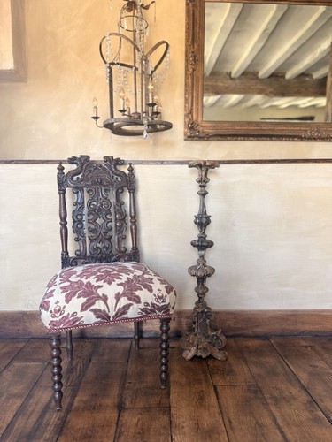 Antique oak william and mary - oak,