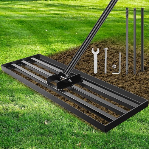 Garden lawn levelling rake - levelling,