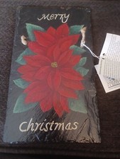Vintage Handpainted Slate