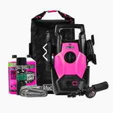 Muc-Off Pressure Washer Motorcycle Bundle 11-in-1 Cleaning Kit Safe for Bearings