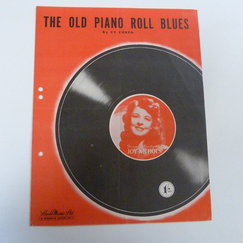 Songsheet the old piano - the, roll