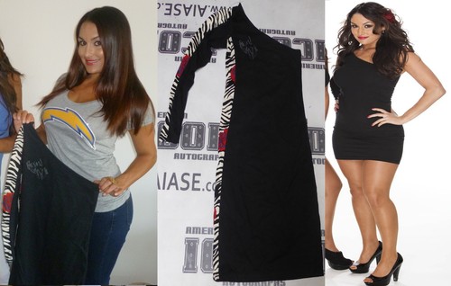 Nikki the bella twins signed - the,
