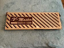V Master Cigarette Rolling Machine 1950’s Vintage Collectible 