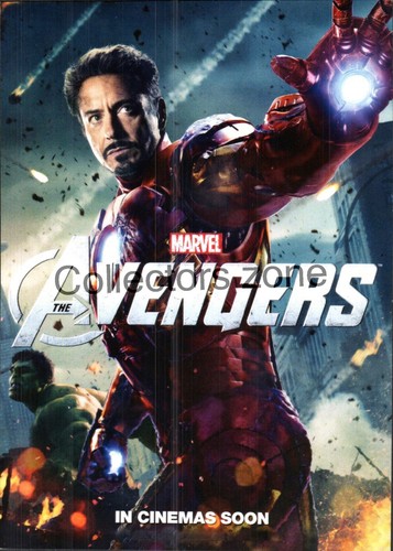 Movie postcard marvel avengers - postcard,