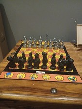 Vintage The Simpsons Chess Set