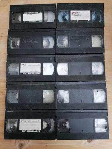 Vhs video cassette - video,