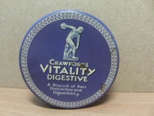 Crawford’s Vitality Digestive – Free Sample Tin c1930