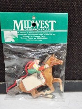 Midwest Of Cannon Falls Horse and Jockey Ornament NEW IN PACKAGING