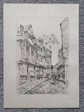 Castle Garth, Newcastle upon Tyne - Antique/Vintage Print - 1890