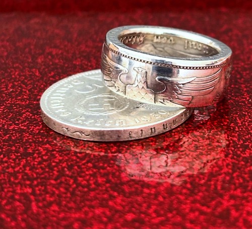 Silver ring crafted from - silver,