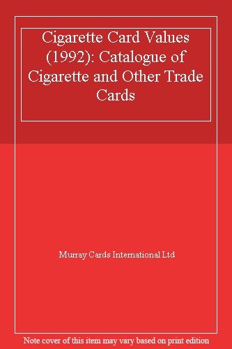 Cigarette card values - cigarette,