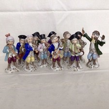 Antique Sitzendorf  Twelve