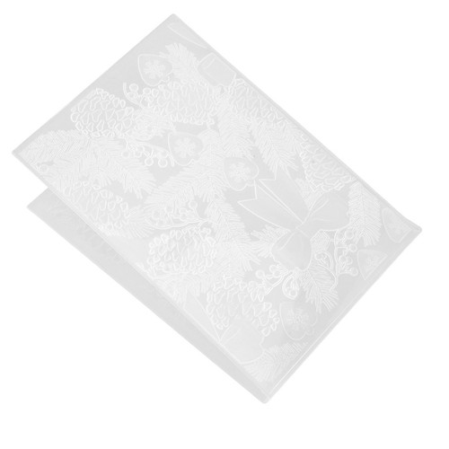 Embossing template sheets - template,