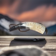 Vintage Style Faux Scrimshaw