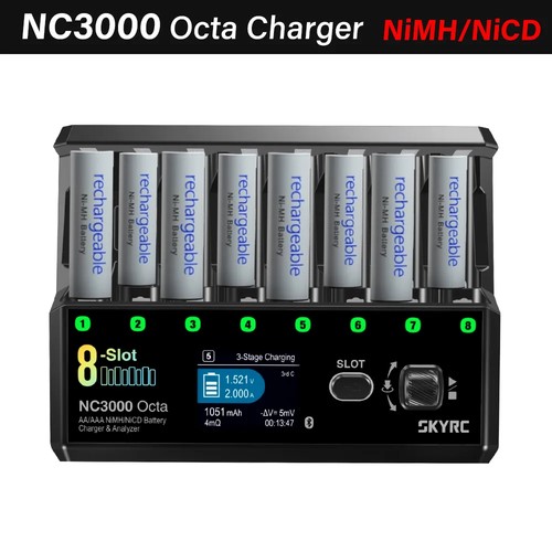 Skyrc nc3000 octa slot nimh - skyrc,