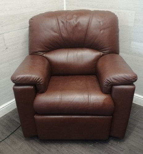 Bargain brown leather plan - bargain,