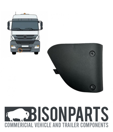 Front bumper spoiler blanking - front,