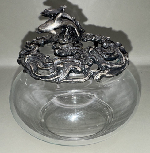 Vintageg potpourri bowl pewter - vintageg,