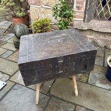 Large Tool Chest Vintage  Box Mechanics Garage Workshop Heavy Duty German? 