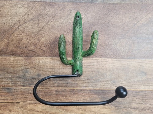 Iron cactus toilet - toilet, paper