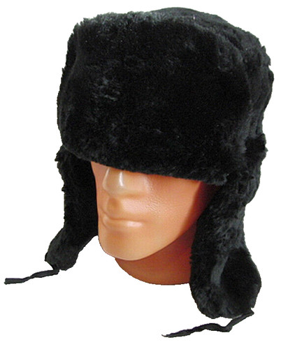 Russian ushanka faux fur - russian,