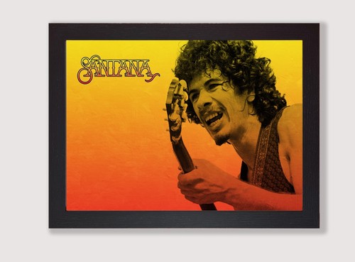 Framed carlos santana - framed,
