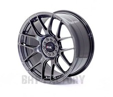 XXR 530 18" x 8.75J ET33 5x100 5x114 CHROME BLACK WIDE RIMS ALLOYS WHEELS Z2979