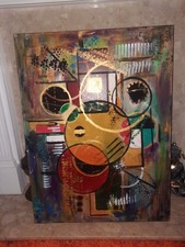 original abstract painting on