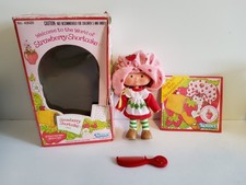 Vintage 1980’s Kenner Strawberry Shortcake Doll In Original Damaged Box 