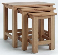 Nest of Tables, 3 Large Solid