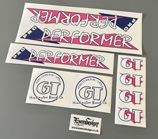 GT Pro Performer 1986 BMX decal set