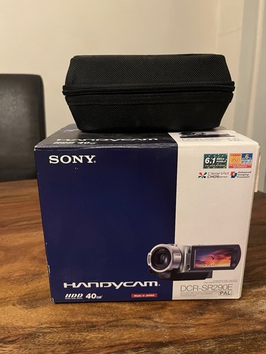 Sony handycam dcr sr290e 40gb - sony, dcr-sr290e