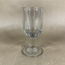 Vintage Cut Glass Water Goblet