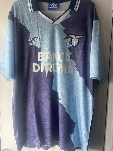 Lazio away retro remake - lazio, 93/94