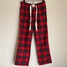 Abercrombie & Fitch Flannel Plaid Pajama Pants Loungewear NWT Medium Men Festive