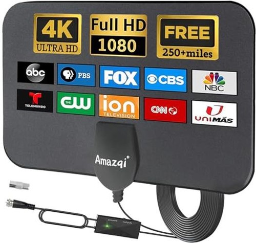 Aerial indoor 250 miles - tv,