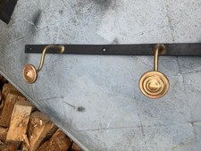 Antique Brass Coat Hat Rack Hooks
