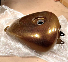 Project Bobber Chopper Custom Medium Style Motorcycle Fuel Tank Gold Metal Flake