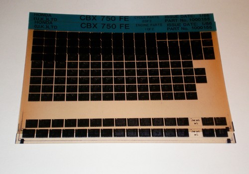 Microfich spare parts