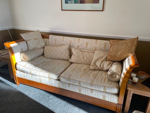 Two seater sofa hand - sofa,