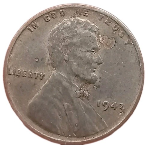 1943 usa steel - steel, penny