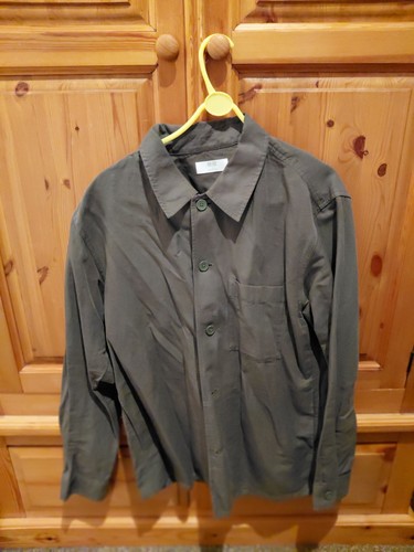 Uniqlo men green overshirt - overshirt, /