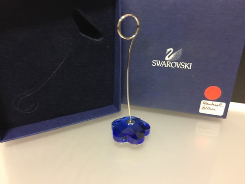 Swarovski figurine card - card, holder