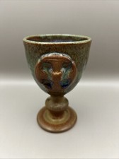 Canterbury Pottery Wine Goblet