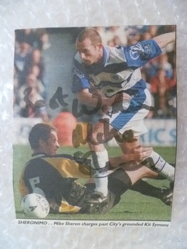 Original hand signed press - original,