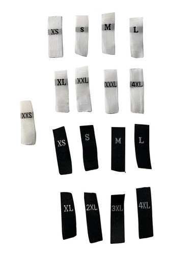 Woven size label - woven,
