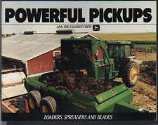 1990 John Deere Manure Loaders, Spreaders and Blades Brochure