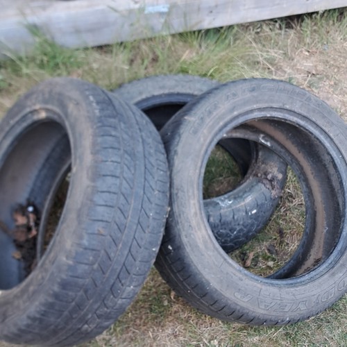 255 part worn tyres - part,