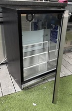 Williams  glass door bottle cooler, Approximately D51cm x H89cm x W60