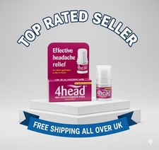 4head Headache Relief Stick 3.6g Levomenthol Cooling Balm Roll On